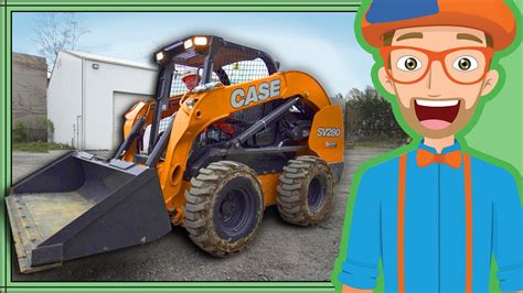 blippi skid steer toy|truck toon skid steervideos.